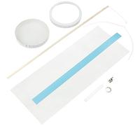 Ursus 6710000 Juego de Manualidades de faroles para Personalizar, con Papel Transparente, Aprox. 20 x 15,3 cm