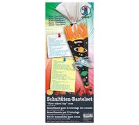 URSUS 9850036 Schuman ltüten Juego de manualidades, Star Fighter, 6 de rectangular, aprox. 68 cm , color/modelo surtido
