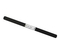 URSUS Efecto Vegetal, Papel Vegano, Lavable con Aspecto, Resistente Similar a la Piel Animal, para Muchas Manualidades, 0,55 mm de Grosor, Aprox. 100 x 150 cm, Enrollado, Color Negro