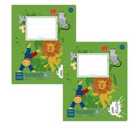 Ursus Formati - Cuaderno de cálculo R.3 Quart 20 hojas cuadriculadas (2 unidades, 100% papel reciclado, líneas bien pensadas para números bonitos)