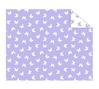 URSUS fotográfico, diseño, 10 Hojas de cartón 300 g/m2 en Formato DIN A4, Impreso por Ambos Lados con Mariposas, de celulosa Fresca, Color Lila