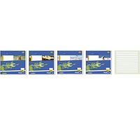 Ursus LIN2 - Cuaderno Escolar (A5, 16 hojas, 80 gm², 44 mm, a rayas)