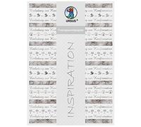 Ursus - Papel Transparente Bordes, 115 g/m², 5 Hojas, DIN A4