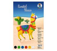 URSUS Polar para Manualidades, 21 x 32 cm, 6 Hojas Surtidas en Diferentes Colores, decoración de Ventanas, como césped, Pelo o Nieve, carbón
