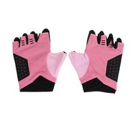 URSXODAWQ 2 Pcs Cycling Gloves, Half Finger Biking Gloves with Thickened PU Palm Pad, Lightweight Breathable Non Slip Road Riding Gloves for Weightlifting Yoga Fitness Training (Metro)