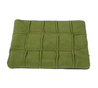 URSXODAWQ Alfombrilla cómoda de Terciopelo Grueso con Rejilla Cuadrada para Mascotas, Cama para Perros pequeños y Gatos, Alfombrilla Suave Antideslizante para Todas Las Estaciones, (XS)