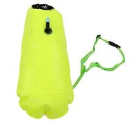 URSXODAWQ Boya de natación para Aguas Abiertas, Bolsa Flotante de Seguridad en Forma de Burbuja, Flotador de PVC de Alta Visibilidad con Compartimento de Almacenamiento Impermeable para