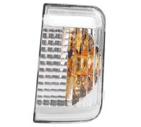 URSXODAWQ Carcasa de luz indicadora de giro para espejo lateral, lente transparente de PC para Ducato 2006-2024, repuesto para Jumper/Boxer, cubierta de señal para espejo de ala con (Derecha: 6325H1,