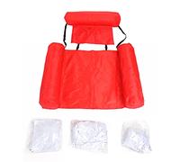 URSXODAWQ Hamaca Flotante Plegable Inflable de PVC para Piscina, sillón Flotante con súper flotabilidad para Uso en Piscinas y Playas, sofá Ligero para el Agua de Verano