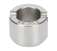 URSXODAWQ Troquel de apertura para la parte posterior de relojes con ranura, removedor de tapa de caja de reloj de acero inoxidable para el reemplazo de la batería de relojes de cuarzo, (18,5 mm.)