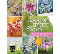 Urte Zimmermann Aquarell-Effekte Blumen: Das Lexikon mit 30 Technike (Tapa dura)
