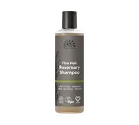Urtekram Champú de Romero para Cabello Fino - Champú Orgánico Certificado Vegano, Fórmula Nutritiva y Fortalecedora, Aloe Vera y Glicerina para Cabello Saludable y Volumen, 250 ml (Paquete de 1)