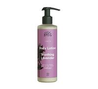 Urtekram Crema Hidratante Corporal Soothing Lavender, Loción 245 ml | COSMOS ORGANIC certificado por Ecocert Greenlife; Con aloe vera y karité; suavidad y aroma de lavanda