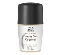 Urtekram Desodorante Natural Crema Coco - 50 ml - Con Aceite de Coco Orgánico y Ácido Hialurónico - Cosmética Natural Certificada - Vegano y Suave con la Piel