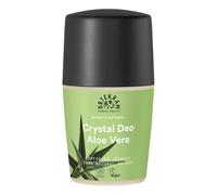 Urtekram Desodorante Natural Crema Cristal Aloe Vera - 50 ml - Con Sales Minerales - Aroma Fresco a Naranja - Sin Alcohol ni Aluminio - Cosmética Natural Certificada - Vegano