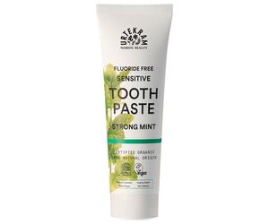 URTEKRAM Fluoride Free Sensitive Tooth Paste Strong Mint