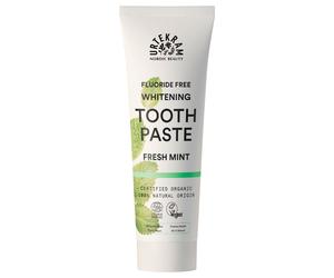 URTEKRAM Fluoride Free Whitening Tooth Paste Fresh Mint 75 ml