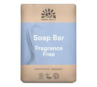 Urtekram Jabón sólido sin fragancia - 100 g - Limpieza suave para pieles sensibles - 99,9% ingredientes naturales - Sin aceite de palma - Para todos los tipos de piel - Cuidado corporal vegano de