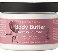 Urtekram Mantequilla Corporal Suave de Rosa Silvestre, Dare to Dream, 150 ml, vegana, orgánica