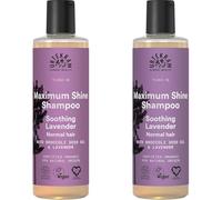 Urtekram - Tune In - Soothing Lavender - Champú Brillo Supremo 250 ml - Ecológico (Paquete de 2)