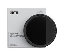 Urth 49mm Filtro Variable ND2-400 + Ethereal Black Mist ¼ Difusor (Plus) - 20 Capas Nano, Filtro para Objetivos con polarización Mejorada y Efecto difuso cinematográfico