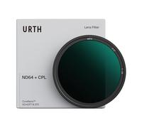 Urth 55 mm Filtro CPL + ND64 para Objetivo (Plus) - Nano-Recubrimiento de 20 Capas, polarización Mejorada y Control de Densidad Neutra