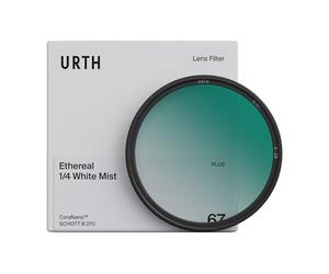 Urth Filtro Difusor White Mist ¼ 72 mm (Plus) | Halo y luz difusa, tono de piel mas suave - ideal para retratos y bodas de ensueno, nano 20 capas