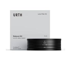 Urth Kit de Filtros UV, Polarizador Circular, ND64, Graduado Suave ND8 para Objetivo 55 mm (Plus+)