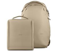 Urth Norite Mochila Modular de 24L + Inserto para Cámara de 11.3L - Mochila Resistente al Agua, Antirrobo, de Material Reciclado para Cámaras DSLR/SLR/Mirrorless, Laptop de 13-16 Pulgadas en Beige