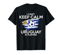 Uruguay Football Fan Jugador de fútbol Bandera Uruguaya Camiseta