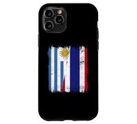 Uruguay Tailandia Media Bandera Raíces Uruguayas Tailandesas Carcasa para iPhone 11 Pro