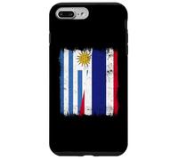 Uruguay Tailandia Media Bandera Raíces Uruguayas Tailandesas Carcasa para iPhone 7 Plus/8 Plus