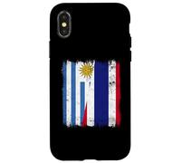 Uruguay Tailandia Media Bandera Raíces Uruguayas Tailandesas Carcasa para iPhone X/XS