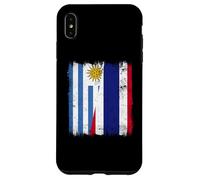 Uruguay Tailandia Media Bandera Raíces Uruguayas Tailandesas Carcasa para iPhone XS MAX