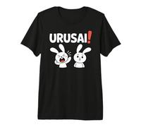 Urusai! Funny Chibi Anime Bunny Kawaii Manga Comedia Camiseta Premium