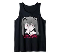 Urusai japonés Anime Girl - Estética Japonesa Camiseta sin Mangas