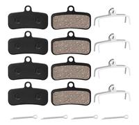 URYVAIW Pastillas de Freno de Disco para Bicicleta (Pack de 4 Pares), Pastillas Metálicas Compatibles con Shimano Saint, Zee, Deore XT, Tektro y TRP, Frenos para MTB y Ciclismo de Montaña, Duraderas