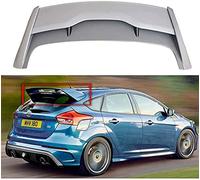 URYYRIT Carbon Fiber Look, Alerón Trasero Maletero del Coche, Alerón Parabrisas, Alerón Trasero Techo, Solapa Portón Trasero, para Ford Focus RS 2015-2018, Accesorios Exteriores