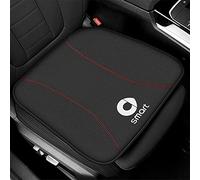 URYYRIT Cuero, Cojín Asiento de Automóvil, Cojín Asiento, para Smart Fortwo Forfour 453 451 450 Four Seasons Alfombrilla Protección Antideslizante Transpirable Accesorios Decoración Interiores