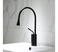 URZQCKGLK Grifo de Lavabo baño, Grifo frío y Caliente Oro Rosa, latón mármol, grifos mezcladores for