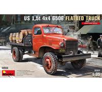 US 1,5t 4x4 G506 Camión De Plataforma 1:35 Kit De Modelo De Plástico MINIART