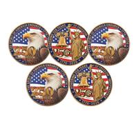 US 250th Anniversary Challenge Coin Eagle Statue of Liberty Souvenir (5