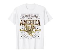 US American Eagle - Bandera americana Patriot USA para hombre Camiseta