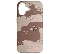 US Army DBDU Camo - Desert BDU - Camuflaje con chispas de Chocolate Carcasa para iPhone 16