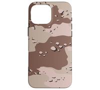 US Army DBDU Camo - Desert BDU - Camuflaje con chispas de Chocolate Carcasa para iPhone 16 Pro MAX