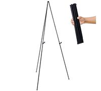 US Art Supply - Caballete plegable de acero negro de 160.0 cm de alto
