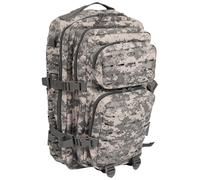 US asaltan día paquete grande MOLLE mochila ejército mochila Laser corte 20L ACU