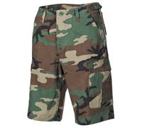 . US Bermudas Prelavado Short Ejército Camuflaje Woodland Pantalón Corto XL /