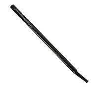 US Cargo Control Barra de cabrestante, 32 pulgadas, pintada estándar para remolques planos, barra de carga negra de alta resistencia con acabado protector y agarre antideslizante, punta angular que