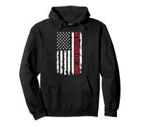 US Citizen EST 2025 Proud New American US Citizenship Flag Sudadera con Capucha
